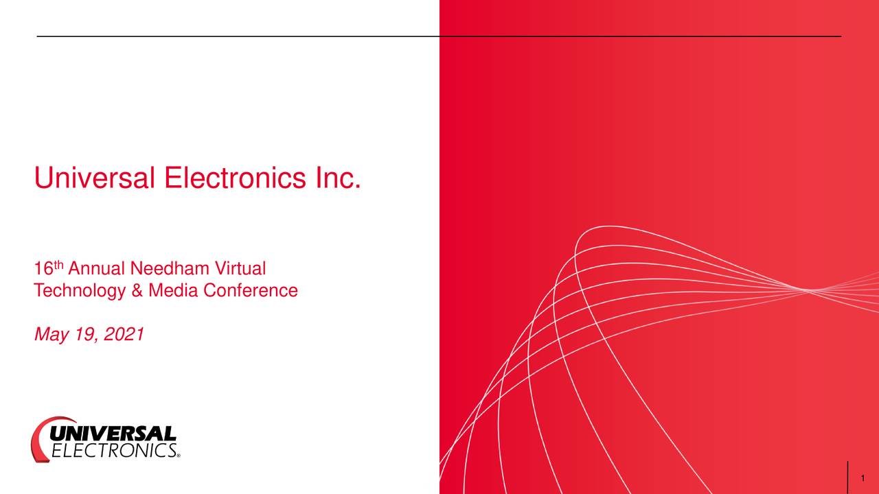 Universal Electronics (UEIC) Presents At 16th Annual Needham Virtual