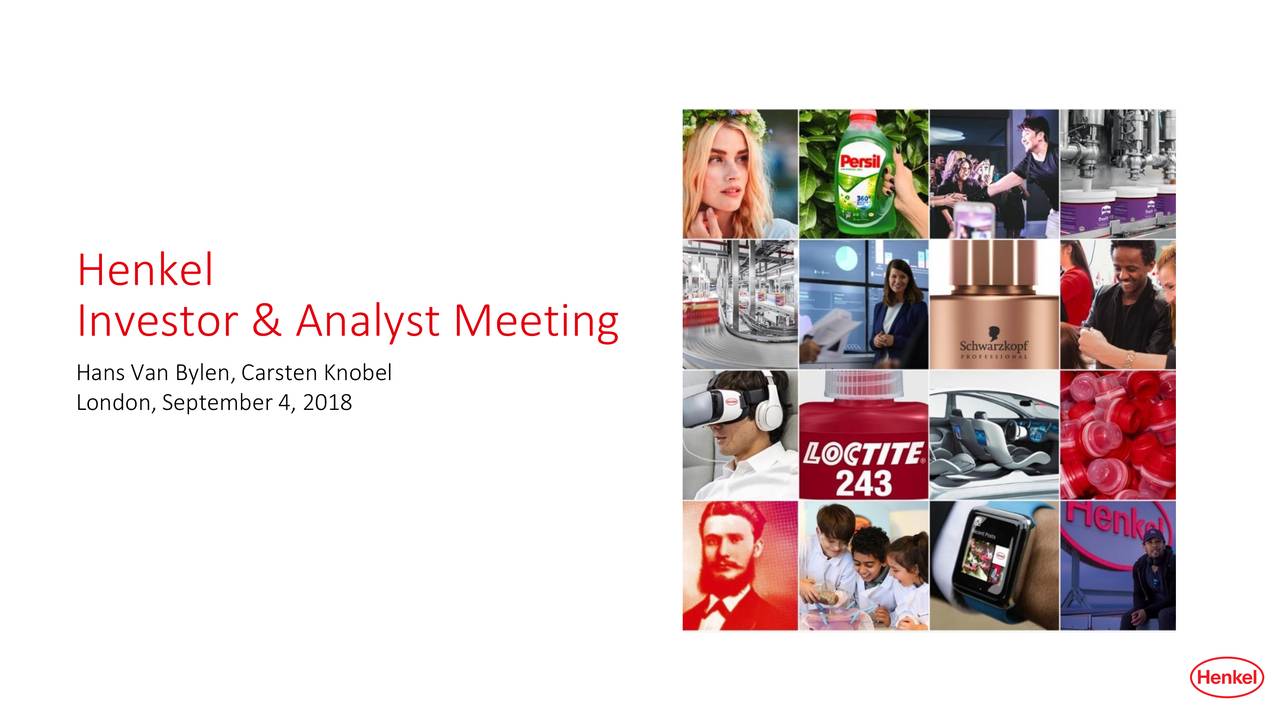 Henkel (HENKY) Investor Presentation Slideshow (OTCMKTSHENKY