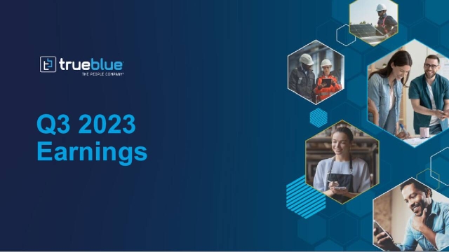 TrueBlue, Inc. 2023 Q3 - Results - Earnings Call Presentation (NYSE:TBI ...