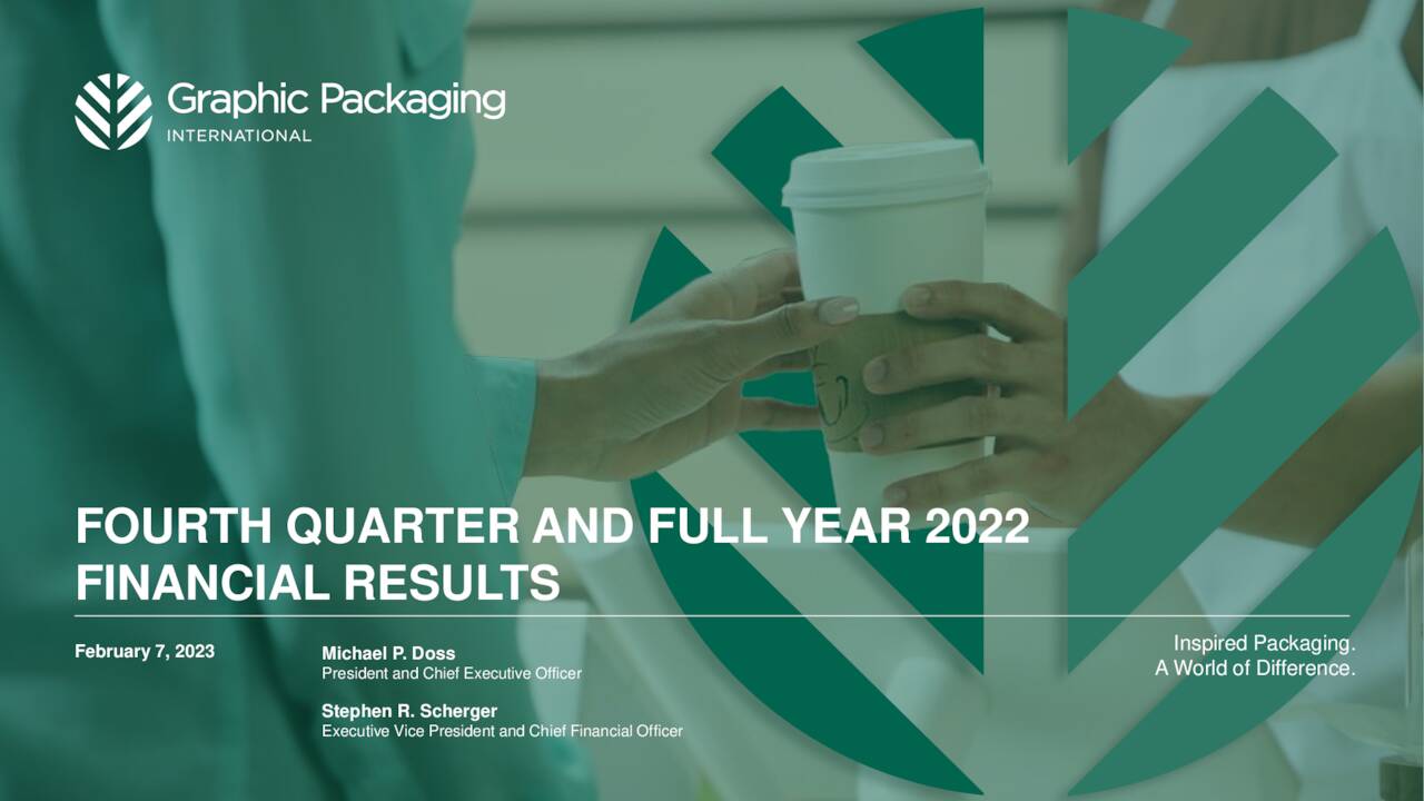 Graphic Packaging Holding Company 2022 Q4 - Results - Earnings Call ...