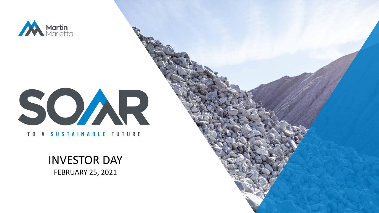 Martin Marietta Materials Inc Investor Relations Martin Marietta Materials (MLM) Investor Presentation - Slideshow (NYSE