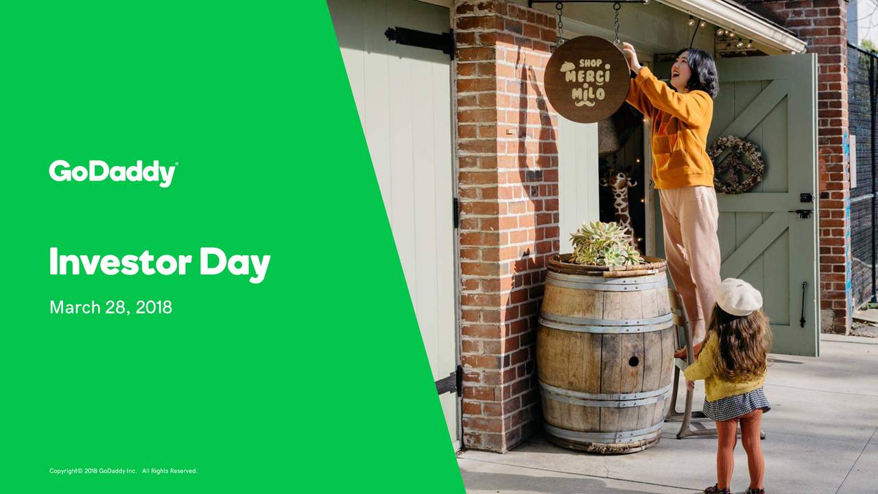 GoDaddy (GDDY) Investor Presentation - Slideshow (NYSE:GDDY) | Seeking Alpha