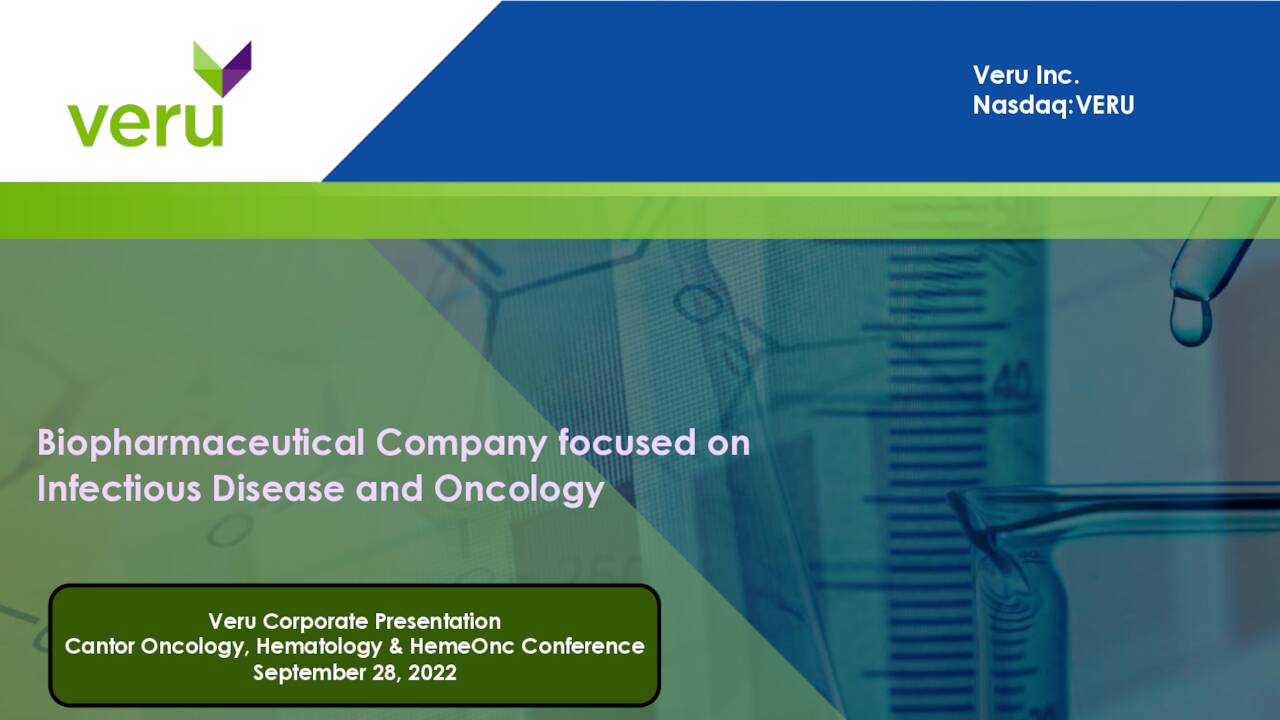 veru-veru-presents-at-oncology-hematology-hemeonc-conference