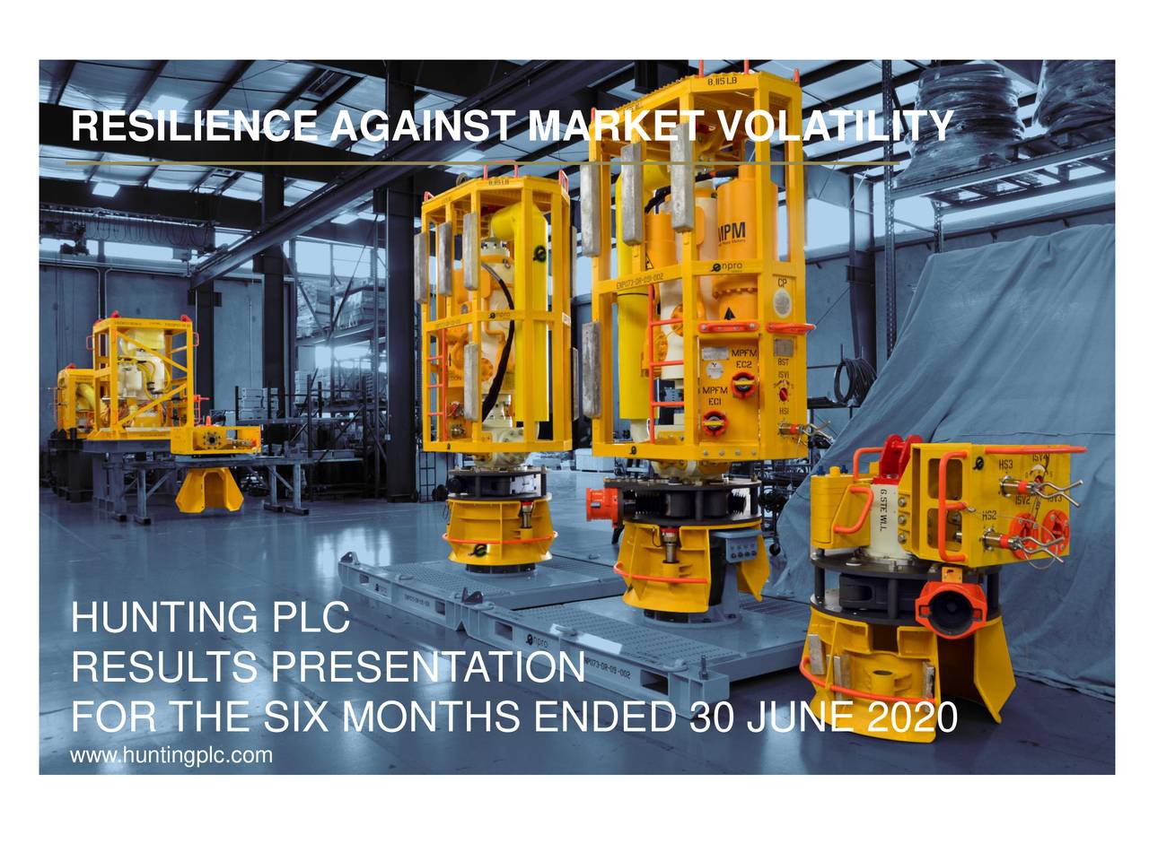 Hunting plc (HNTIF) Investor Presentation Slideshow (OTCMKTSHNTIF