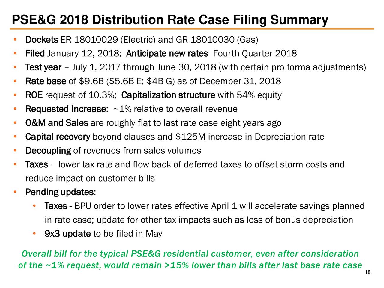 Public Service Enterprise Group Inc. 2017 Q4 Results Earnings Call Slides (NYSEPEG