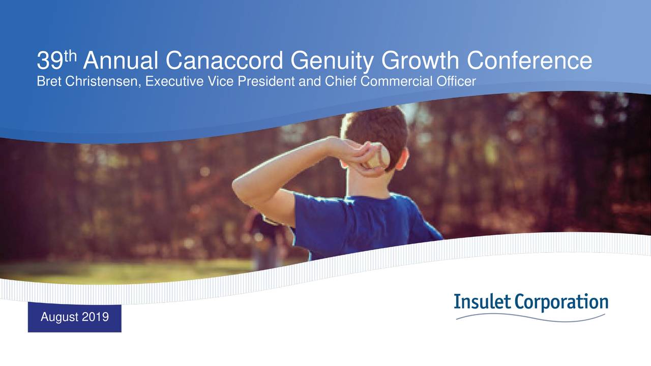 Insulet (PODD) Presents At Canaccord Genuity Growth Conference