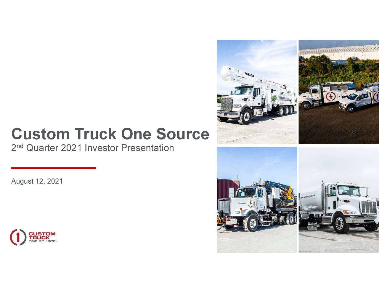 Custom Truck One Source Inc 2021 Q2 Results Earnings Call   1 