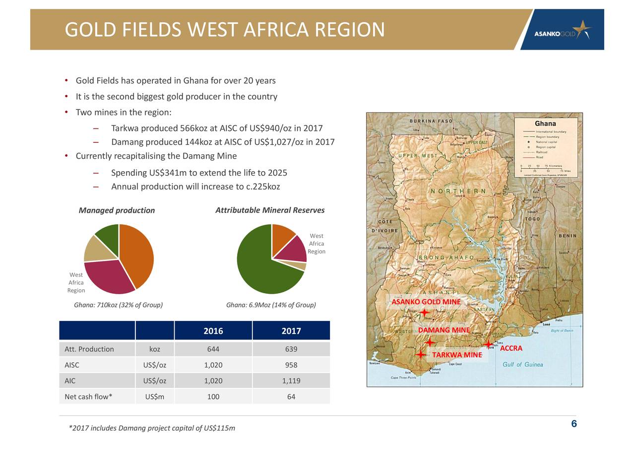 Asanko Gold (AKG) Joint Venture With Gold Fields, Transaction ...