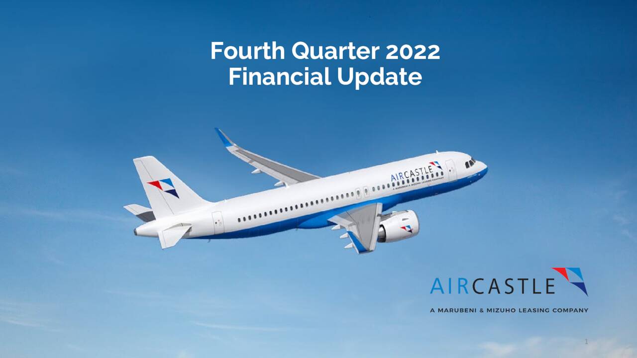 Aircastle Limited 2022 Q4 Results Earnings Call Presentation (NYSE