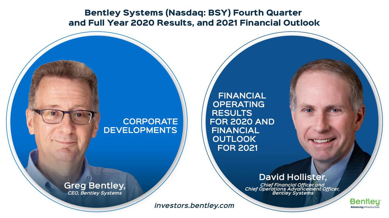 1    |  © 2021 Bentley Systems, Incorporated