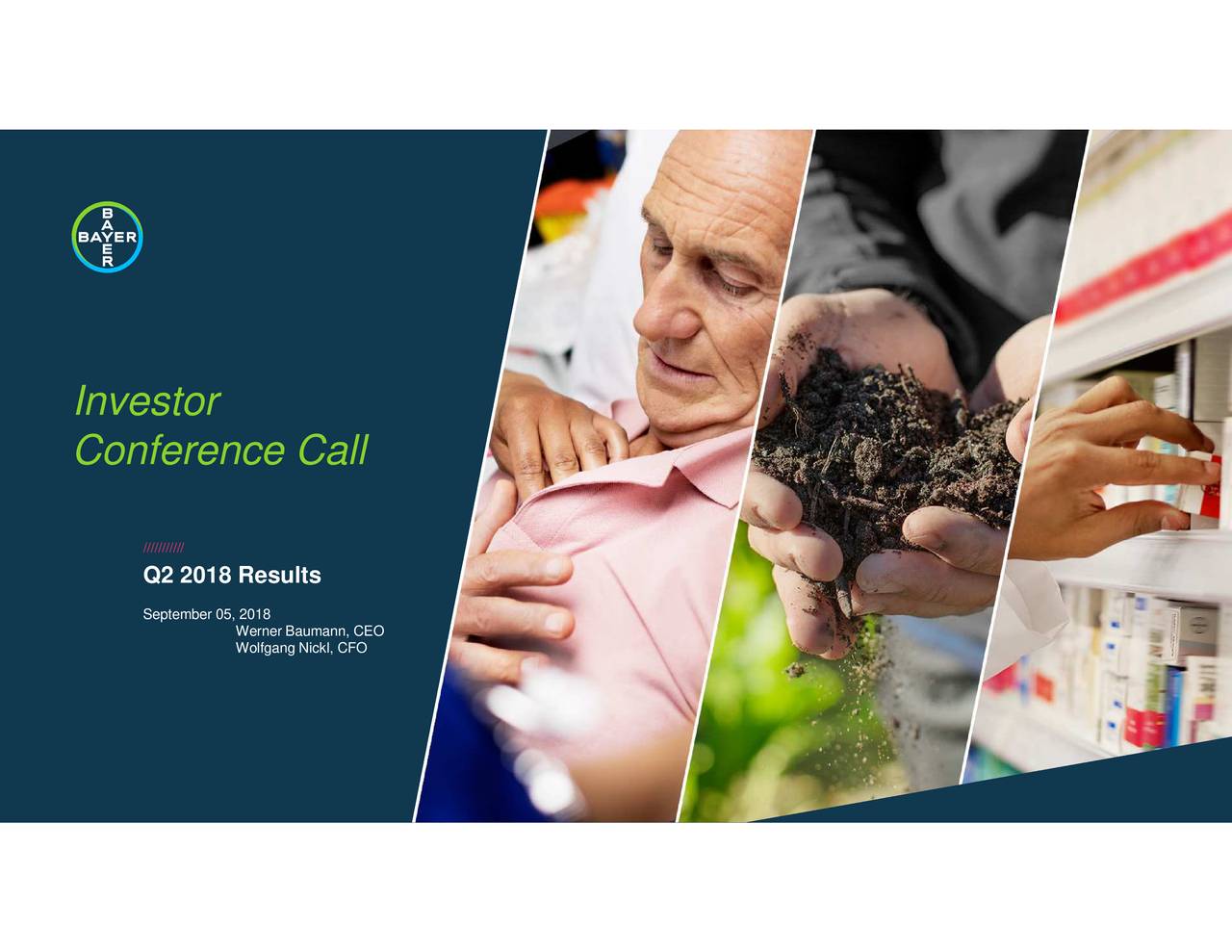 Bayer A.G. 2018 Q2 Results Earnings Call Slides (OTCMKTSBAYZF