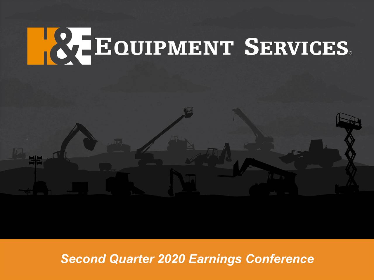 H&E Equipment Services, Inc. 2020 Q2 Results Earnings Call