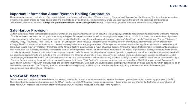 Ryerson Holding Corporation (RYZ) Presents at 35th BMO Global Metals ...