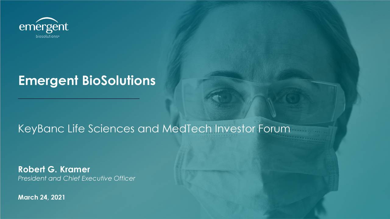 Emergent Biosolutions (EBS) Presents At KeyBanc Life Sciences & MedTech ...