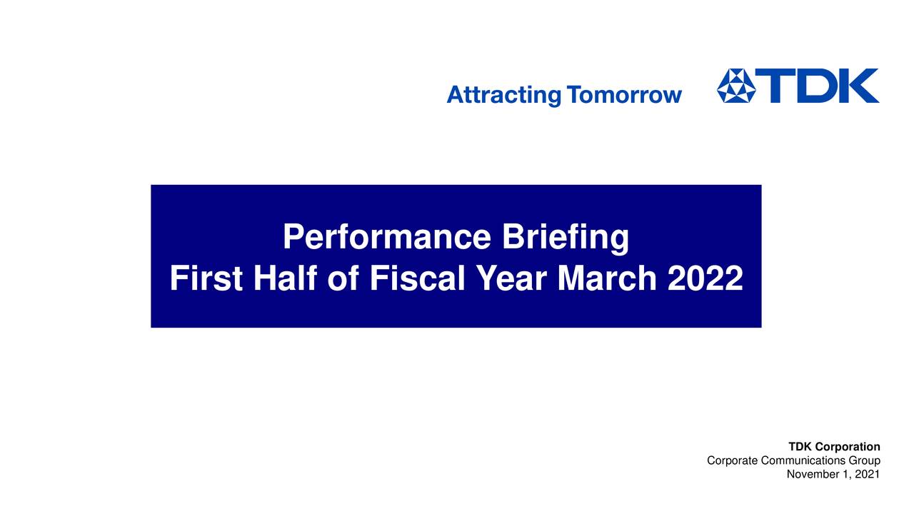 Performance Briefing