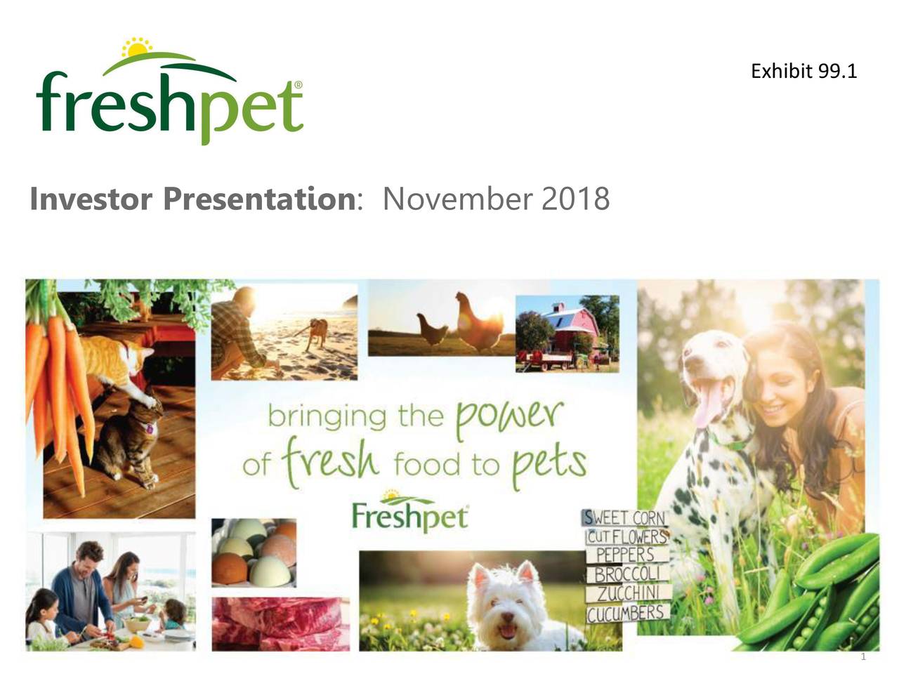 Freshpet (FRPT) Investor Presentation Slideshow (NASDAQFRPT