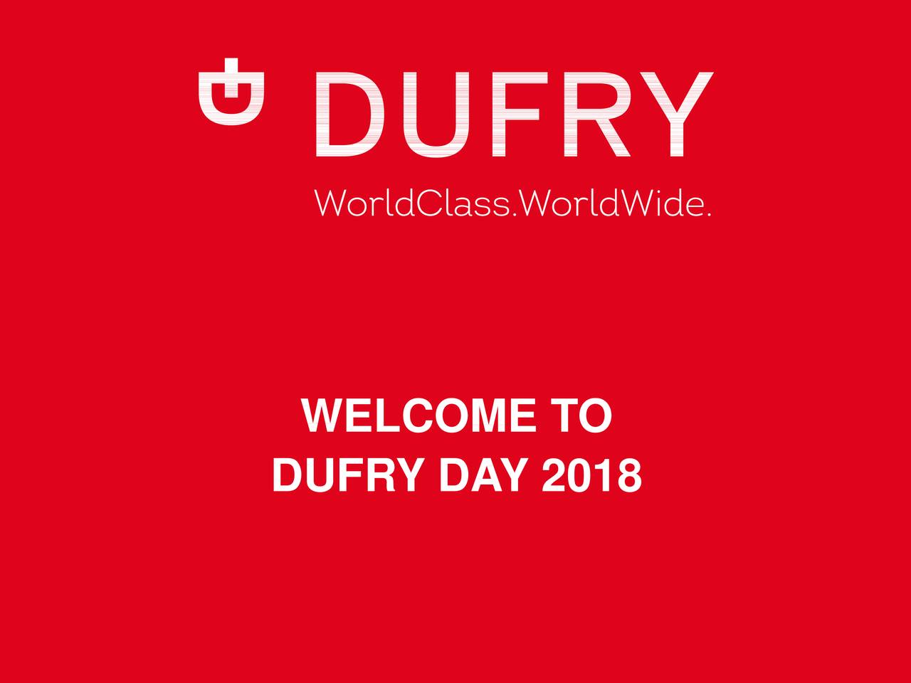 Dufry (DUFRY) Investor Presentation Slideshow (OTCMKTSDUFRY