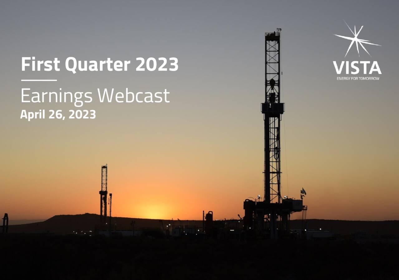 Vista Energy, S.A.B. de C.V. 2023 Q1 Results Earnings Call