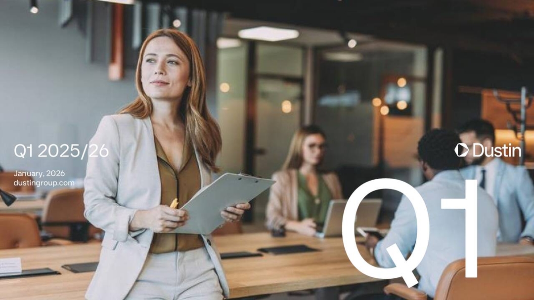 Dustin Group AB (publ) 2026 Q1 - Results - Earnings Call Presentation ...