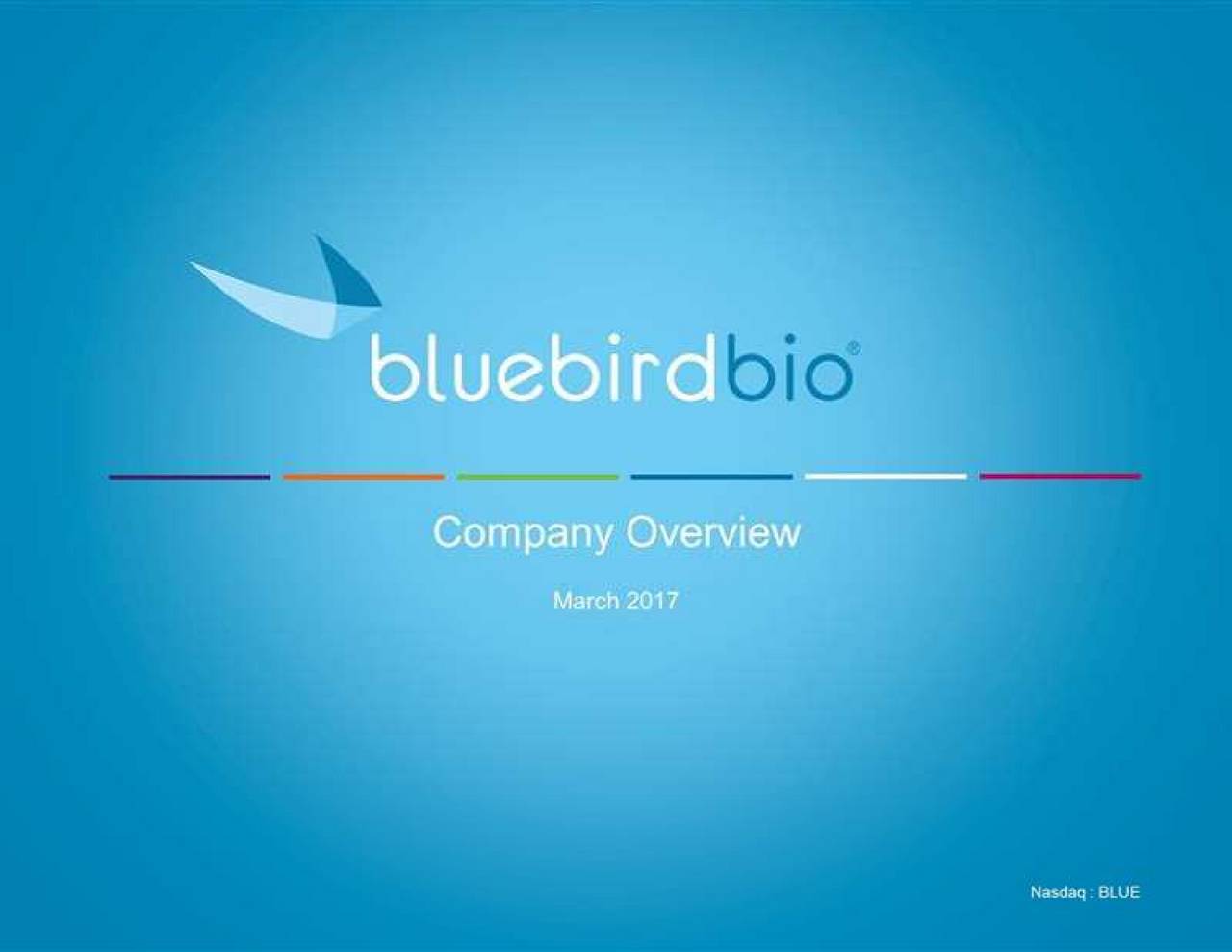 Bluebird bio inc blue что за компания