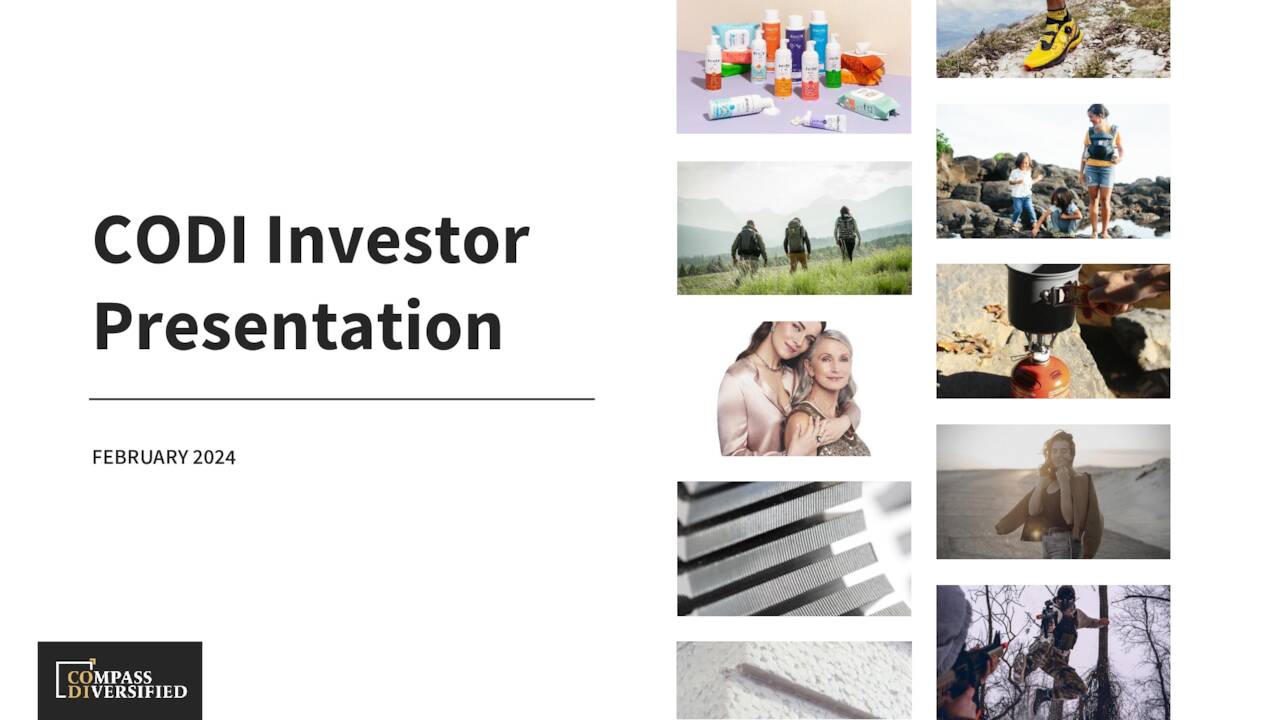Compass Diversified 2023 Q4 Results Earnings Call Presentation