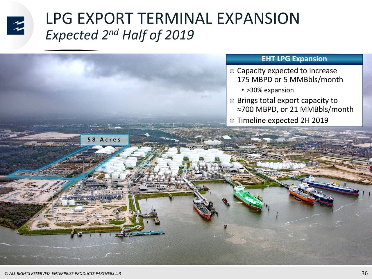 LPG EXPORT TERMINAL EXPANSION