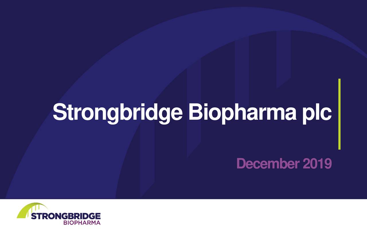 StrongbridgeBiopharmaplc