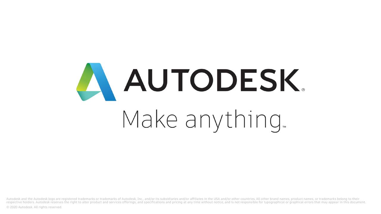 Autodesk, Inc. 2019 Q4 - Results - Earnings Call Presentation (NASDAQ ...