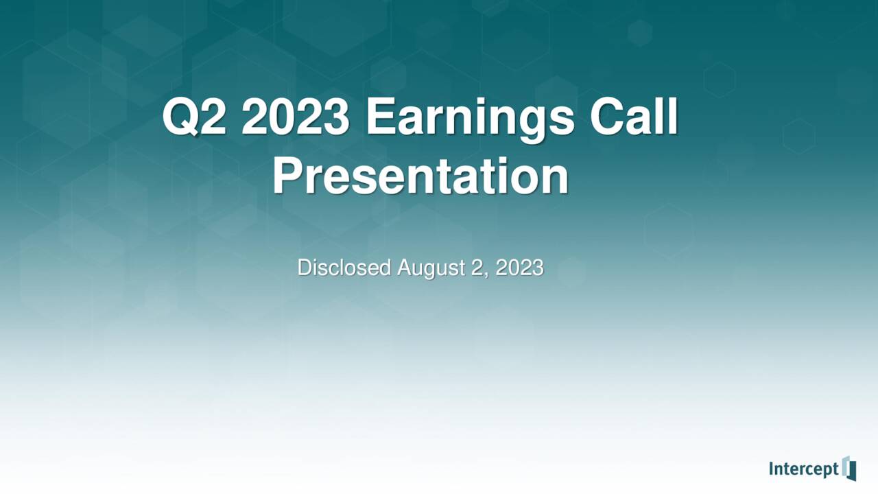 Q2 2023 Earnings Call