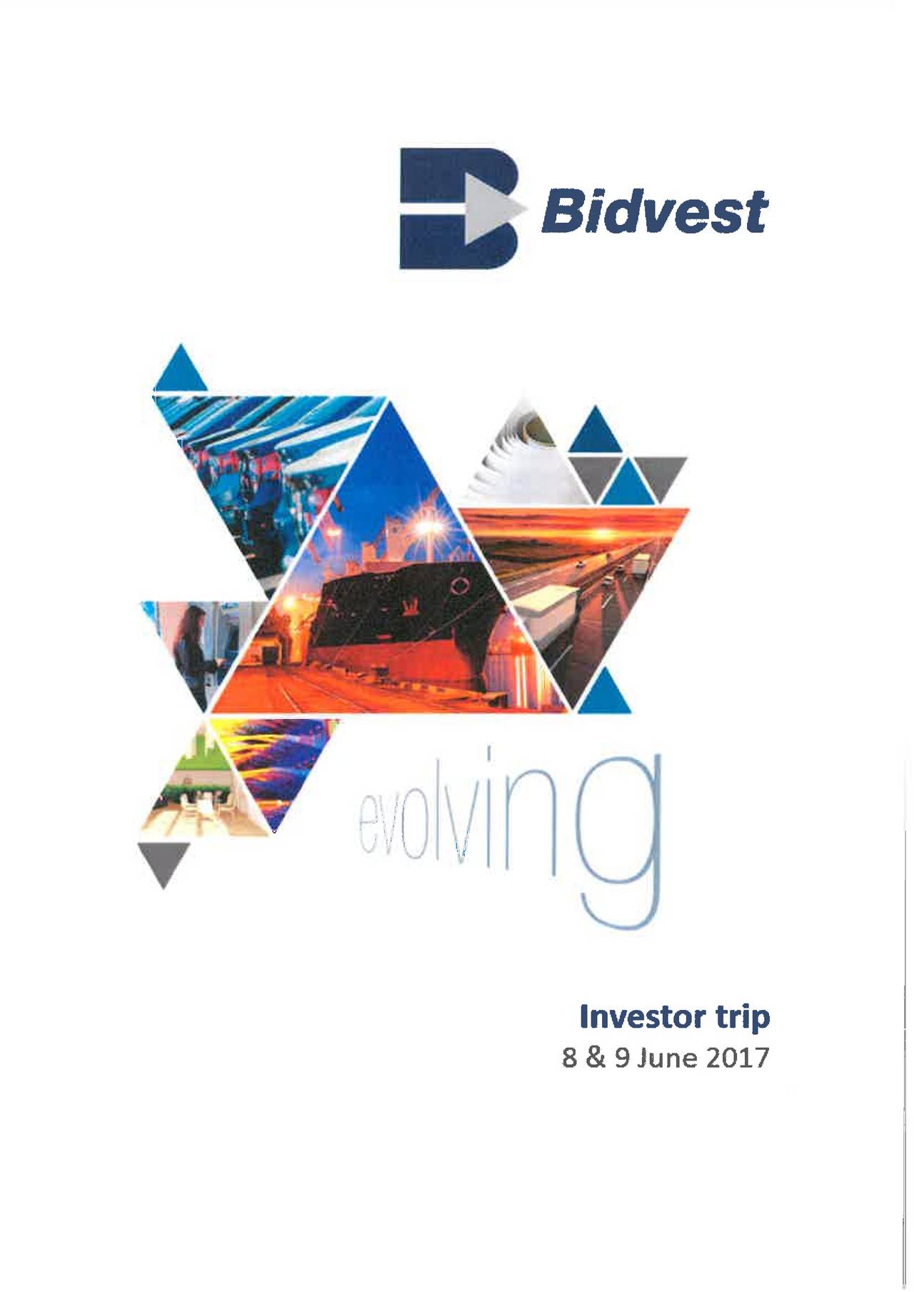 The Bidvest Group Limited (BDVSF) Investor Presentation Slideshow