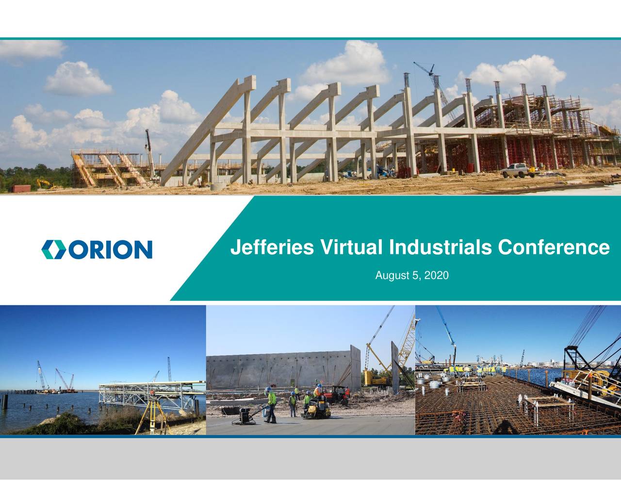 Orion Group (ORN) Presents At Jefferies Industrial Conference