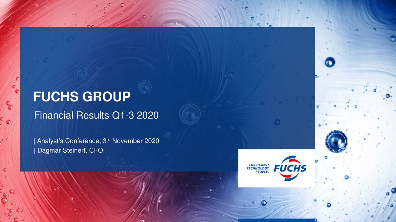 Fuchs Petrolub SE 2020 Q3 - Results - Earnings Call Presentation ...