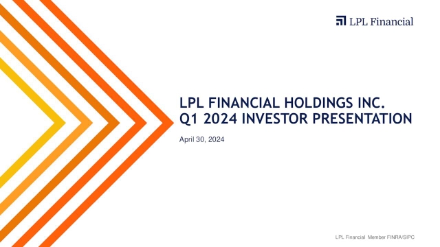 LPL Financial Holdings Inc. 2024 Q1 - Results - Earnings Call ...