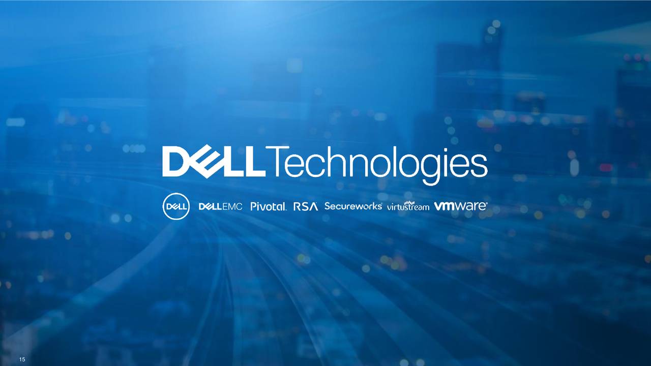 Dell Technologies Inc. 2020 Q1 Results Earnings Call Slides (NYSE