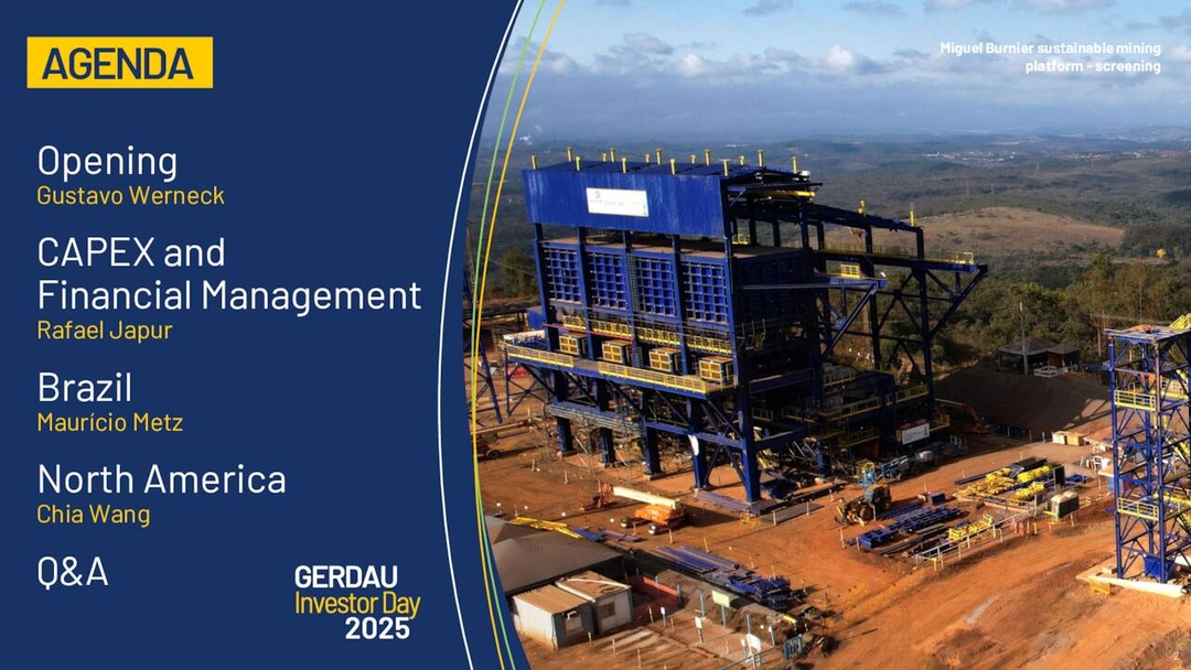 Gerdau S.A. (GGB) Analyst/Investor Day - Slideshow (NYSE:GGB) 2025-10 ...
