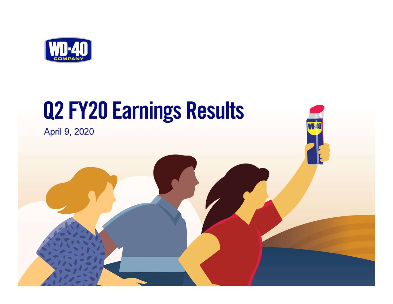 Wd 40 Company 2020 Q2 Results Earnings Call Presentation Nasdaqwdfc Seeking Alpha 4041