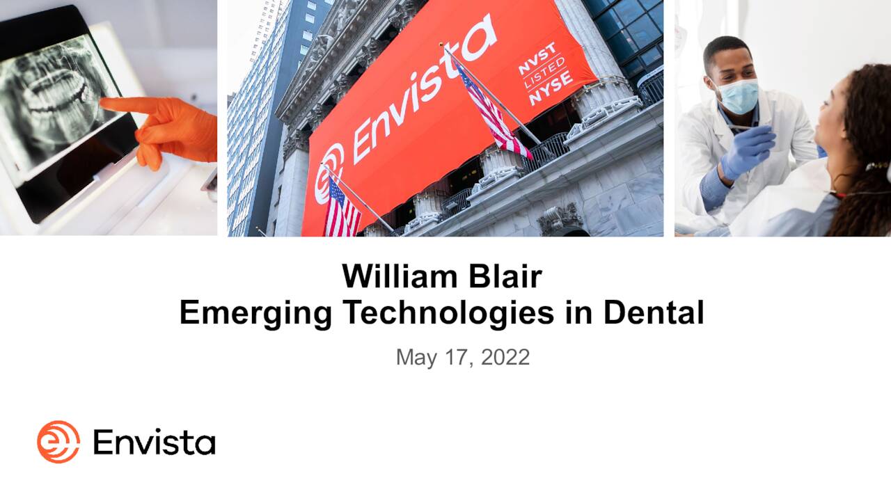 Envista Holdings (NVST) Presents At William Blair Emerging Technologies