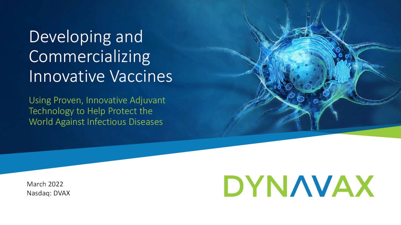 Dynavax Technologies (DVAX) Investor Presentation - Slideshow (NASDAQ ...