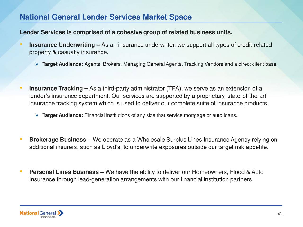 National General Holdings Nghc Investor Presentation Slideshow National General Holdings Nghc Investor Presentation Slideshow Corp Nasdaq Seeking Alpha