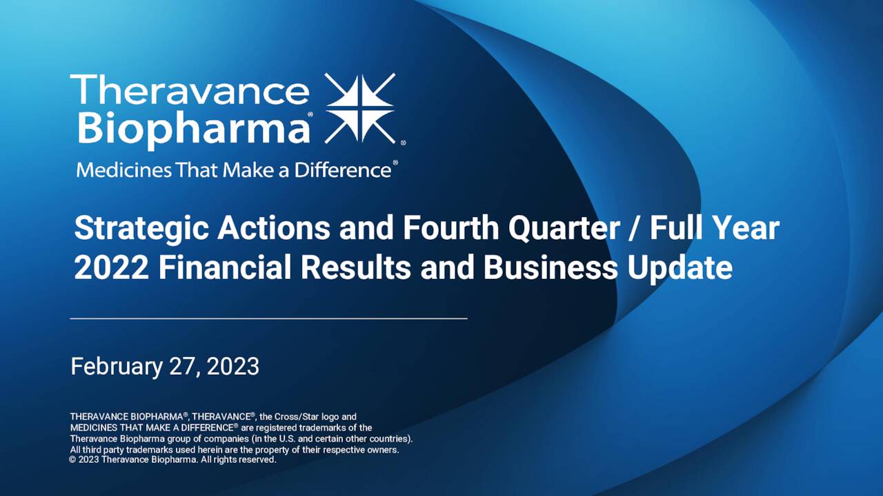 Strategic Actions and Fourth Quarter / Full Year