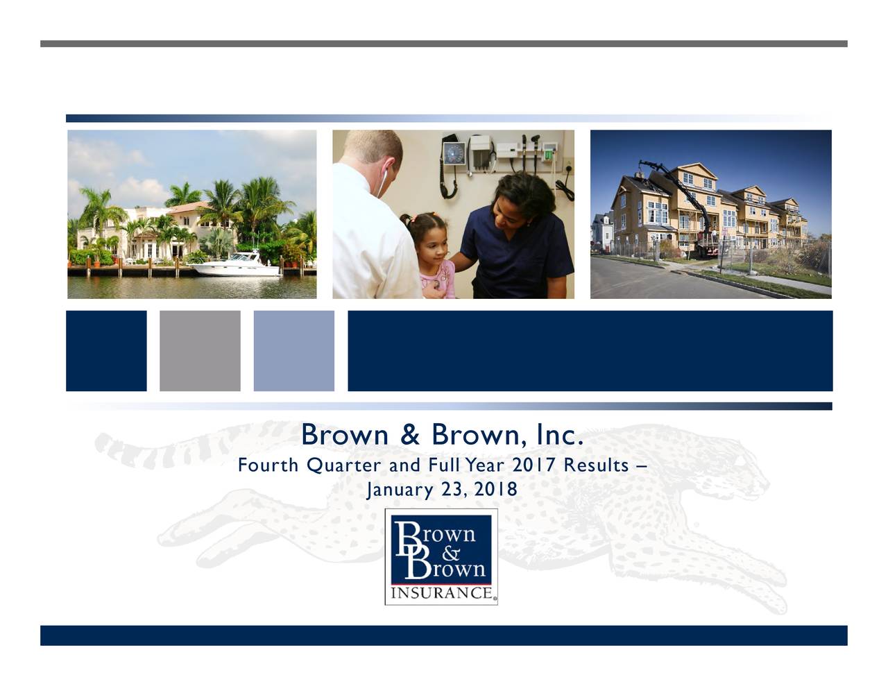 Brown & Brown Insurance 2017 Q4 Results Earnings Call Slides (NYSE