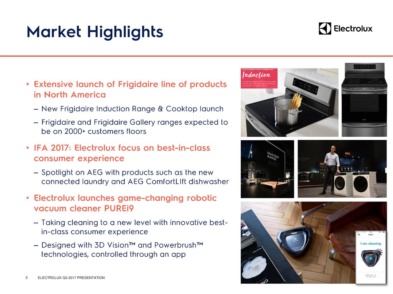 AB Electrolux ADR B 2017 Q3 Results Earnings Call Slides (OTCMKTS