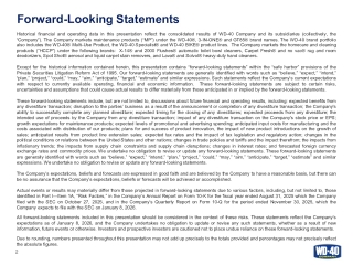 WD-40 Company 2026 Q1 - Results - Earnings Call Presentation (NASDAQ ...
