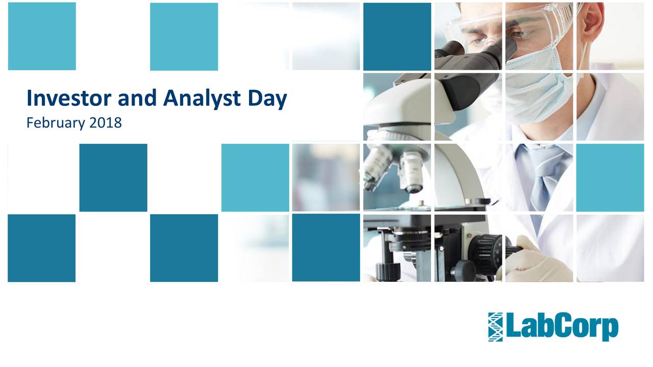 laboratory corporation of america lh investor presentation laboratory presentation