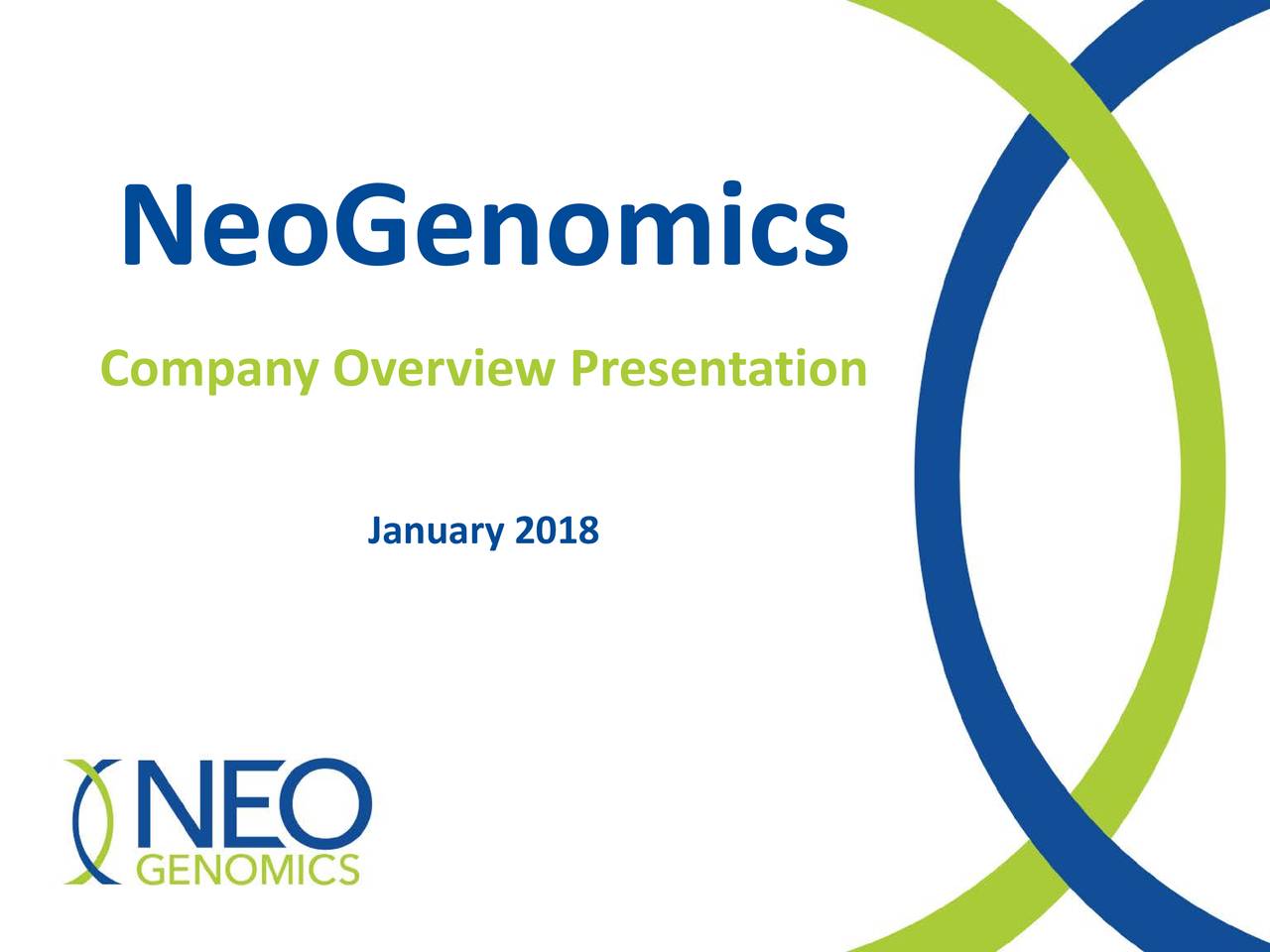 Neo Bank.pdf NeoGenomics (NEO) Presents At Precision Medicine World Conference ...