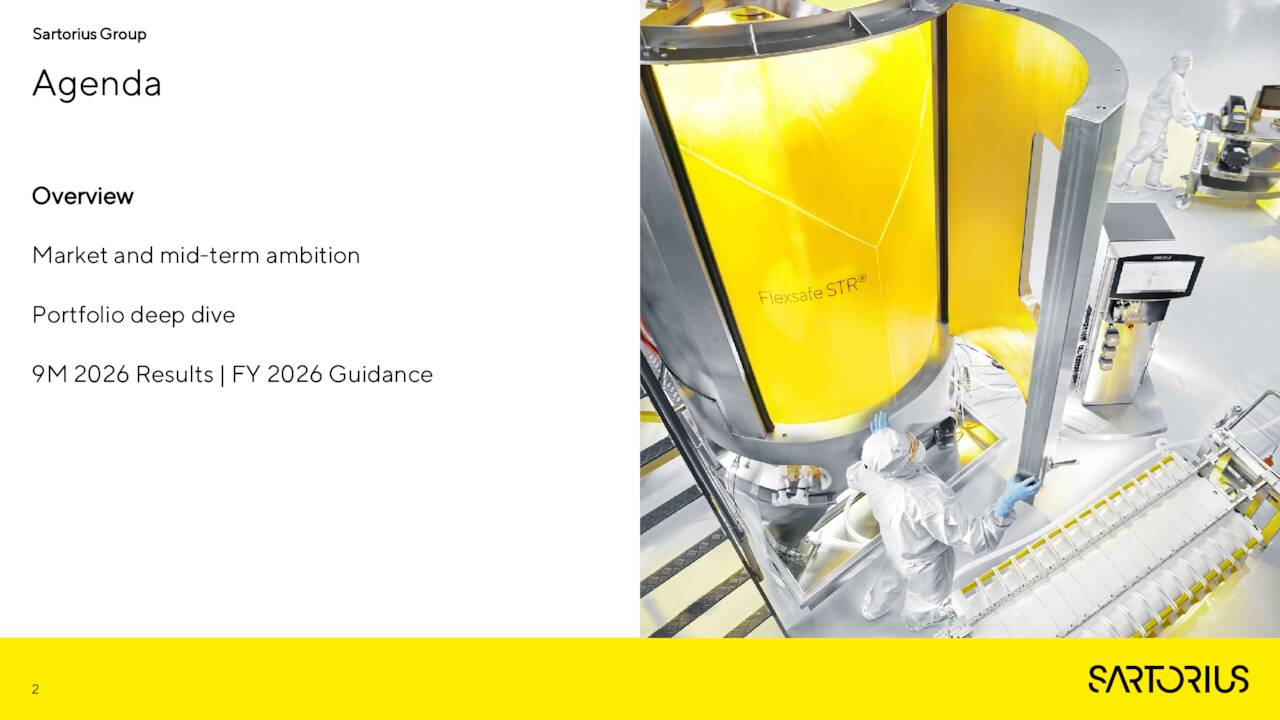 Sartorius Aktiengesellschaft 2026 Q3 - Results - Earnings Call ...