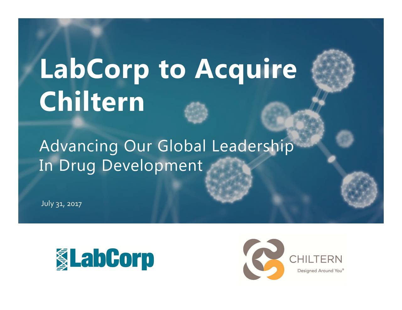 Laboratory Corporation of America Holdings (LH) to Acquire Chiltern M