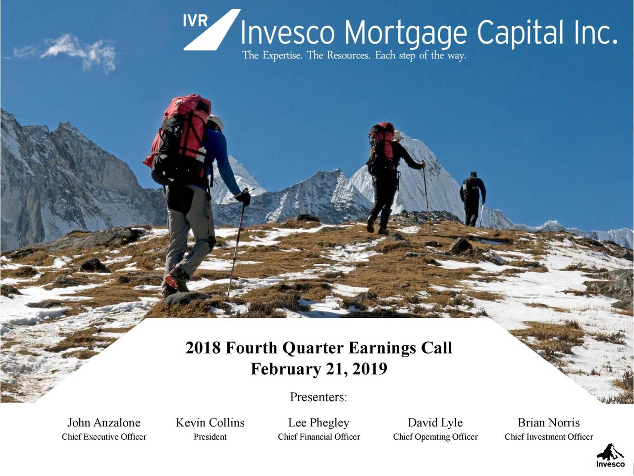 Invesco Mortgage Capital Inc. 2018 Q4 - Results - Earnings Call Slides ...