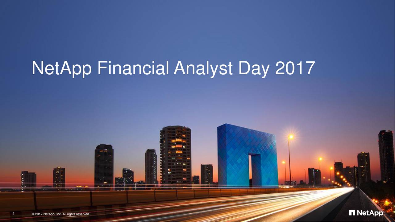 Netapp Finance