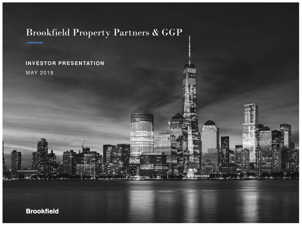 Brookfield Property Partners (BPY) Presents At IBcon 2018